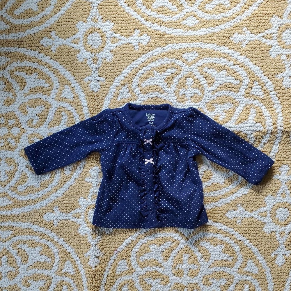 Carter's Just One You Girls Polka Dot Shirt 3M